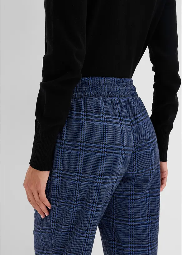 Jacquardvevd pull on-bukse, bonprix