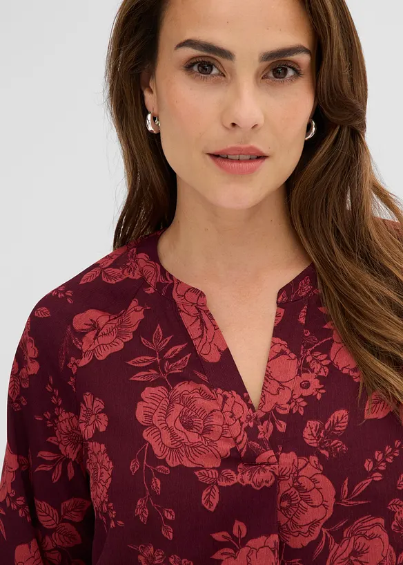 Bluse i lett krepp, bonprix
