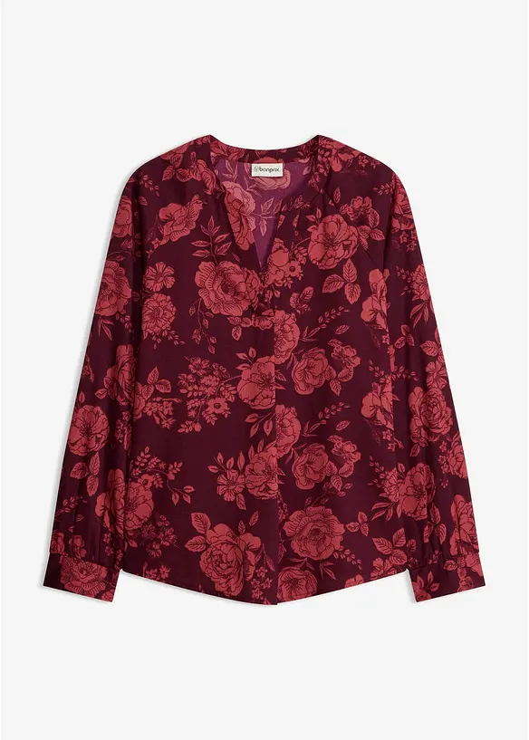 Bluse i lett krepp, bonprix