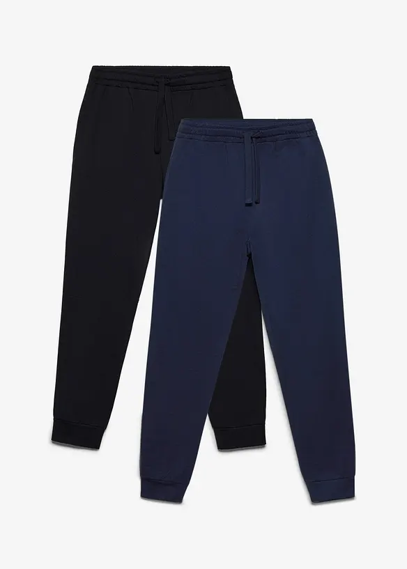 Joggebukse (2-pack), bonprix