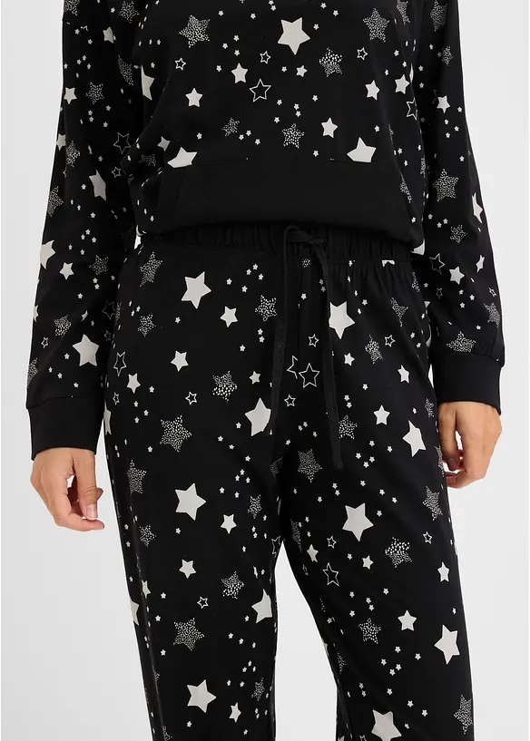 Pyjamas med &oslash;kologisk bomull, bonprix