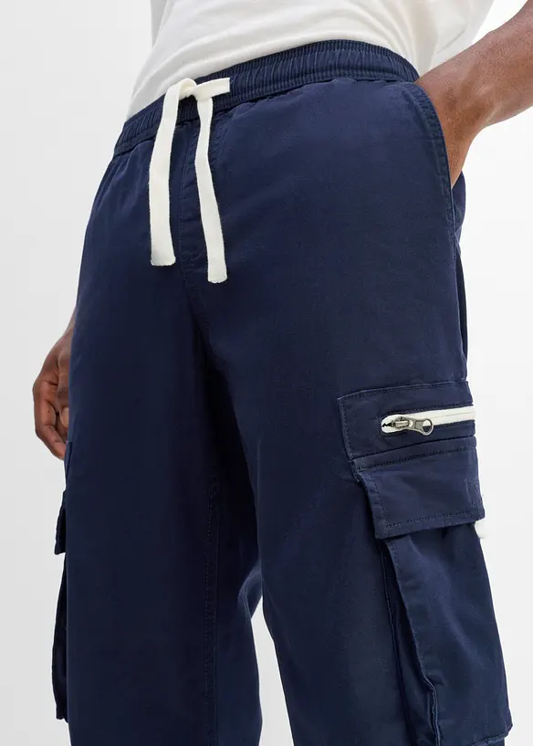 Pull on-bukse med stretch, regular fit, bonprix