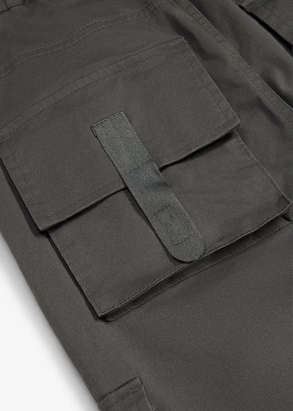 Pull on-cargobukse med stretch, regular fit, bonprix