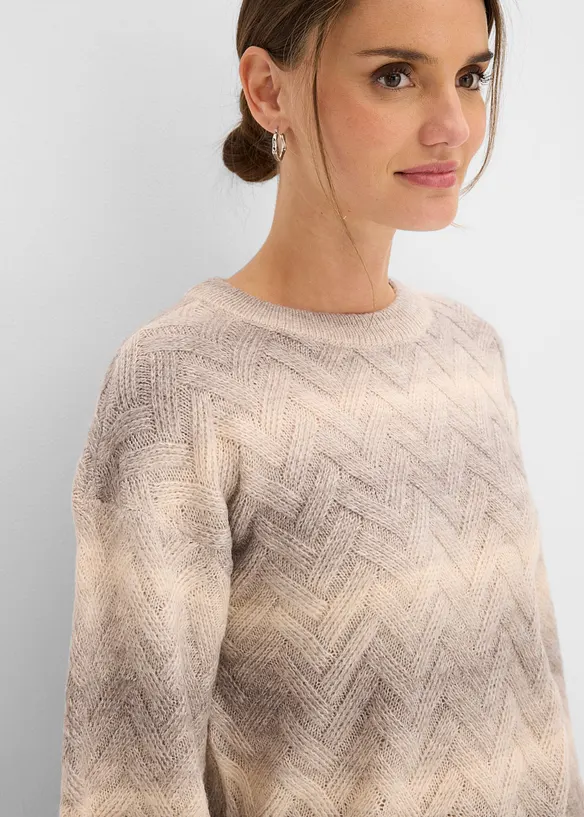 Boxy genser, bonprix