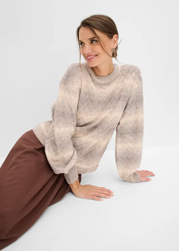 Boxy genser, bonprix