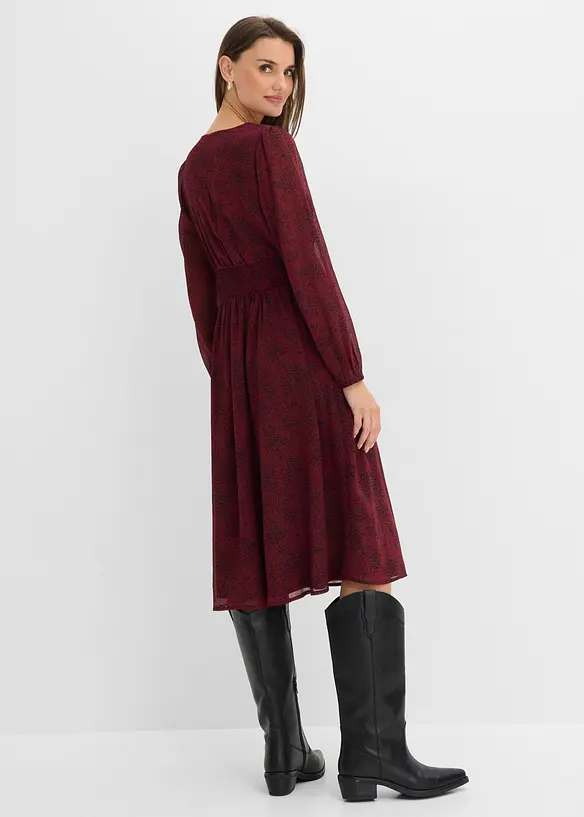 Chiffonkjole, bonprix