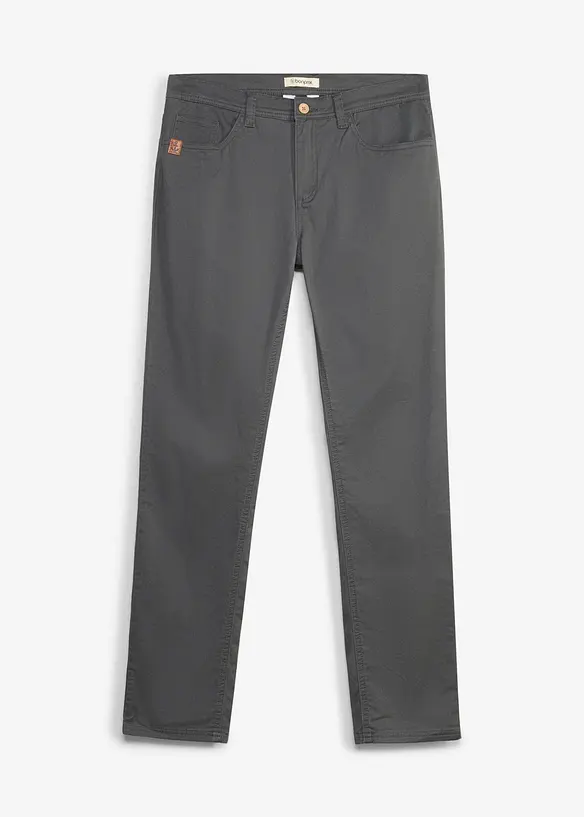 Regular fit-bukse med stretch, Straight, bonprix