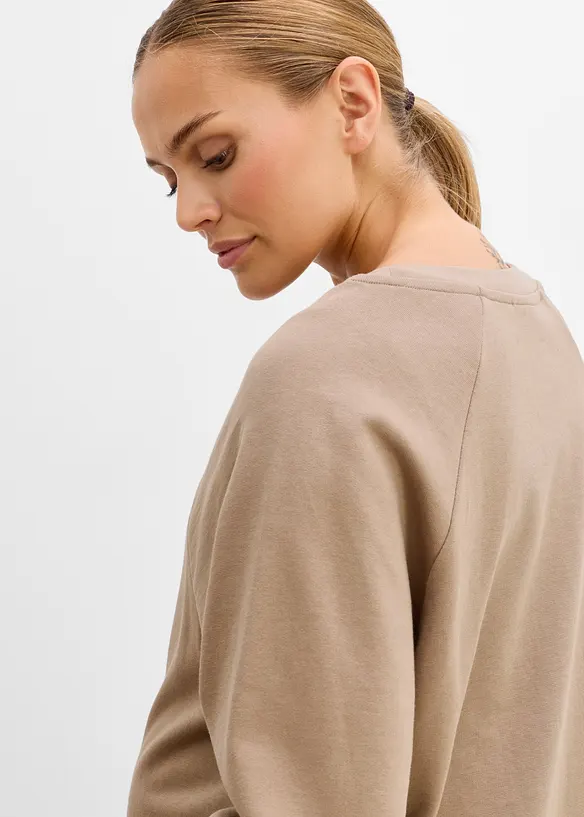 2i1-mama sweatshirt i &oslash;kologisk bomull, bonprix