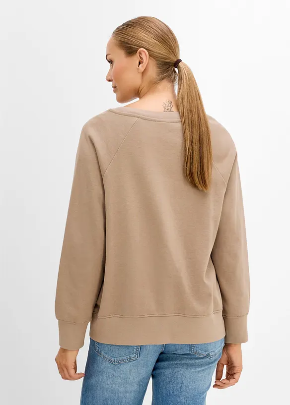 2i1-mama sweatshirt i &oslash;kologisk bomull, bonprix