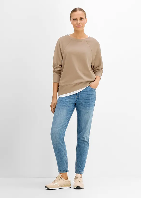 2i1-mama sweatshirt i &oslash;kologisk bomull, bonprix