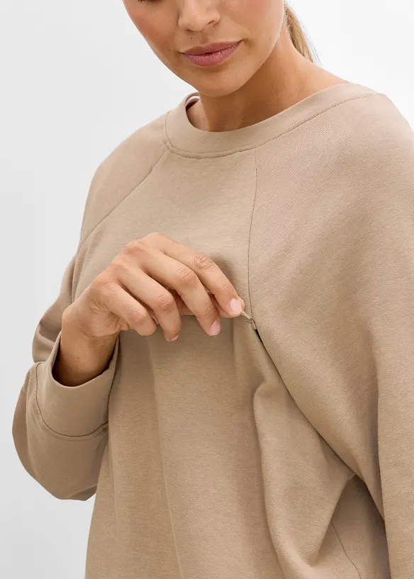 2i1-mama sweatshirt i &oslash;kologisk bomull, bonprix