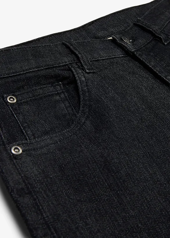 Wide Leg-jeans Mid Waist, bonprix