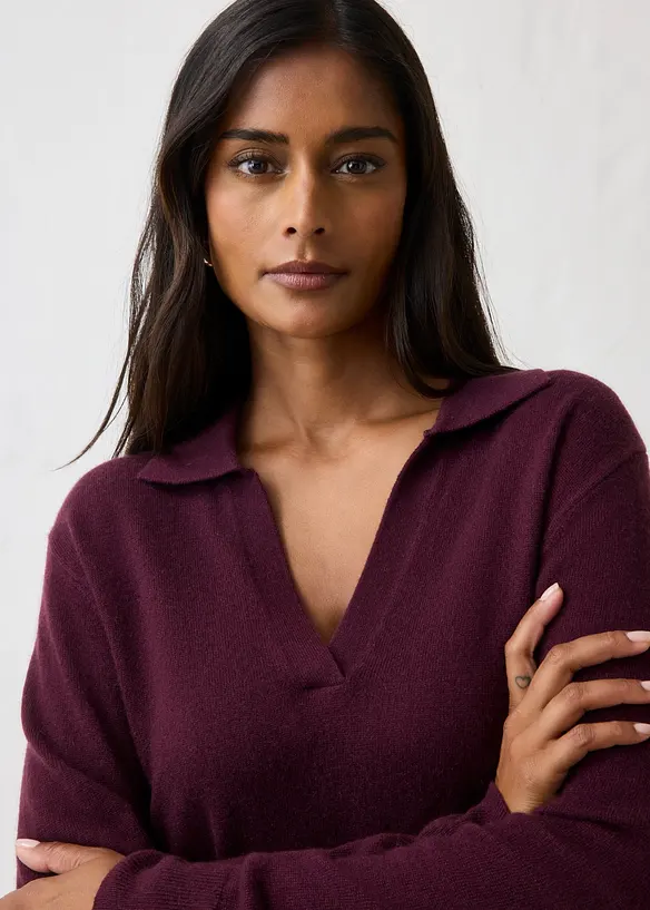 Kasjmirgenser med Good Cashmere Standard&reg;-andel, bonprix