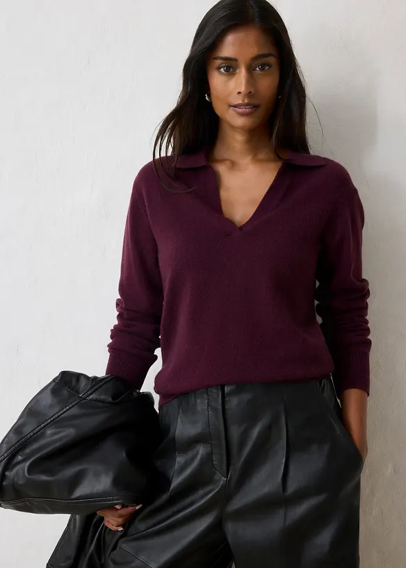 Kasjmirgenser med Good Cashmere Standard&reg;-andel, bonprix