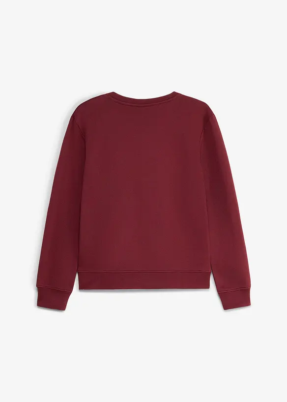 Sweatshirt i 100% &oslash;kologisk bomull, bonprix