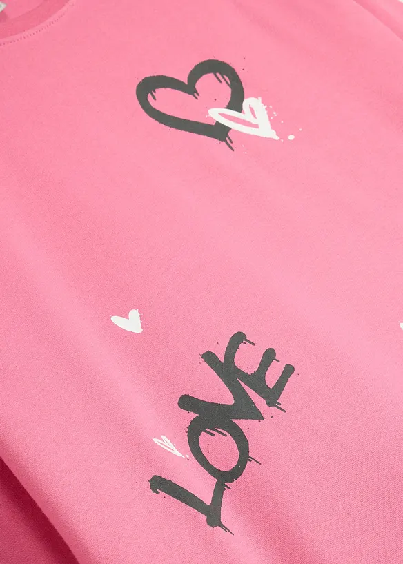Sweatshirt i 100% &oslash;kologisk bomull, bonprix