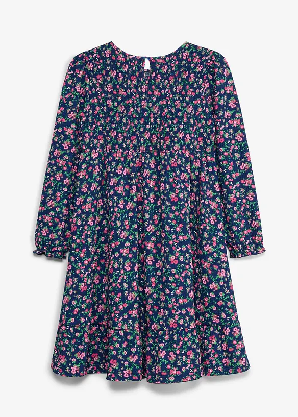 Crinkle jerseykjole, bonprix
