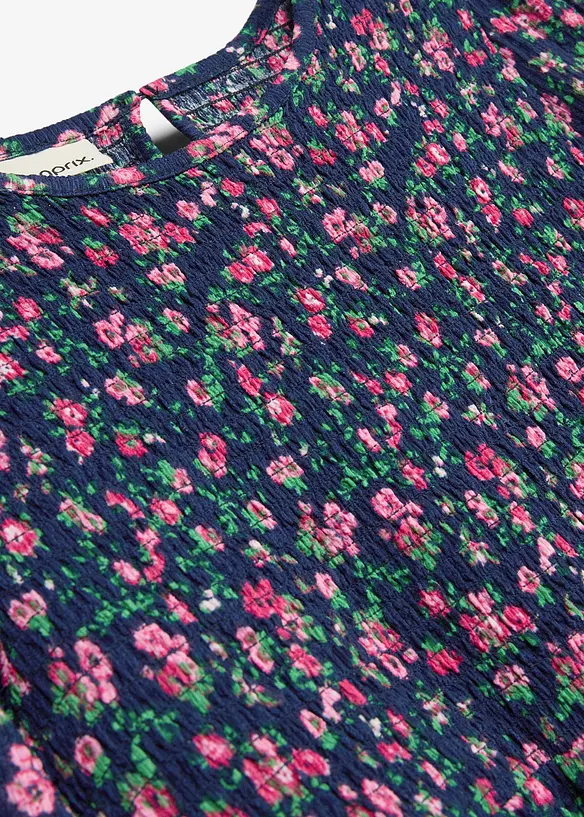 Crinkle jerseykjole, bonprix