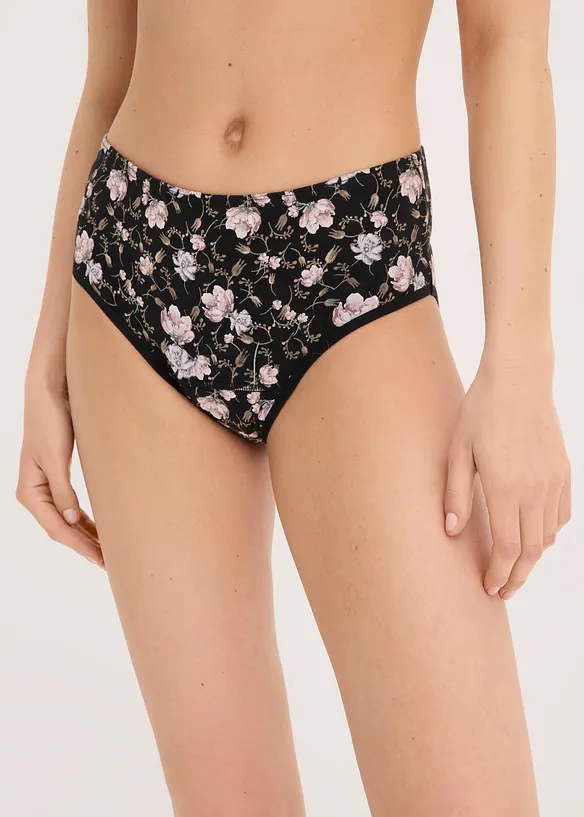 Menstruse med middels absorberingsevne med &oslash;kologisk bomull (2-pack), bonprix