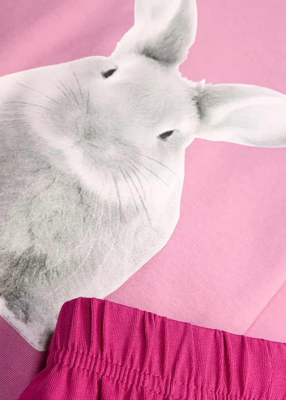 Pyjamas i 100% &oslash;kologisk bomull, bonprix