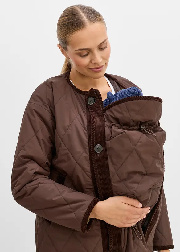 Vendbar, 4i1-mama jakke med b&aelig;reinnlegg, bonprix