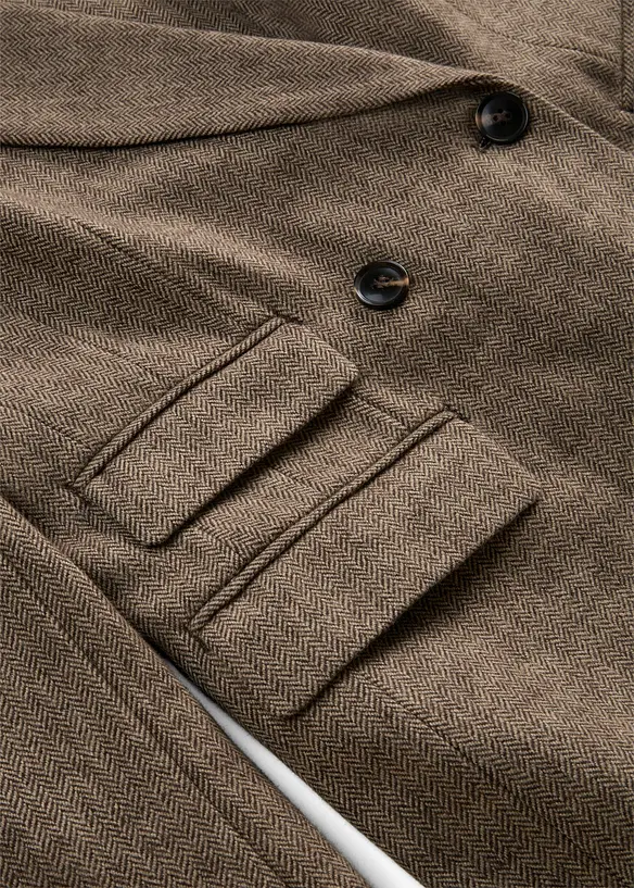 Blazer med myk ull, bonprix