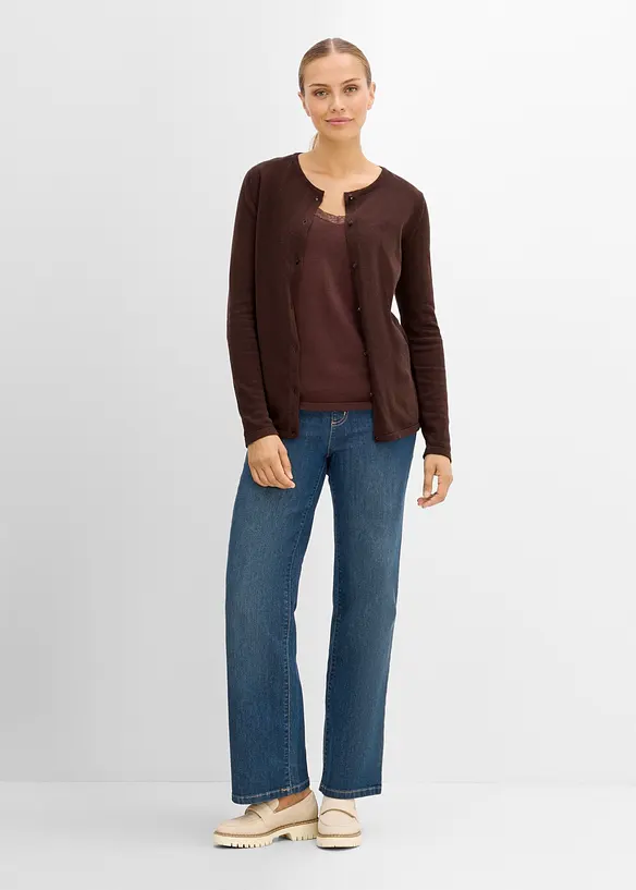Mama cardigan med ammefunksjon, bonprix
