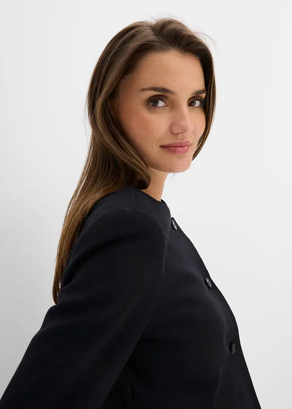 Kort blazer uten krage, bonprix