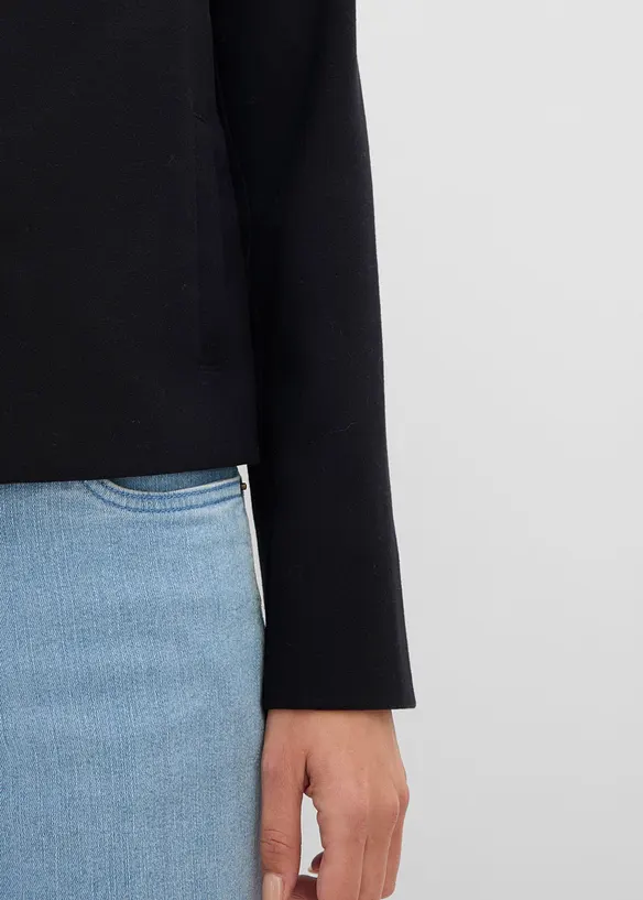 Kort blazer uten krage, bonprix