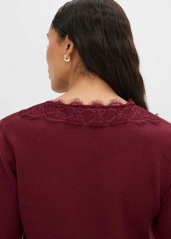 Cardigan i myk viskosemiks, bonprix