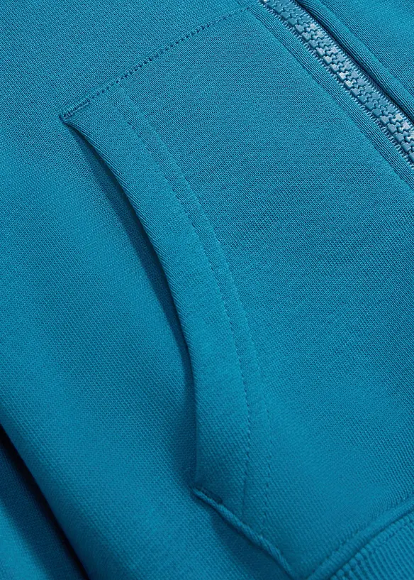 Hettejakke i myk, &oslash;kologisk bomull, bonprix