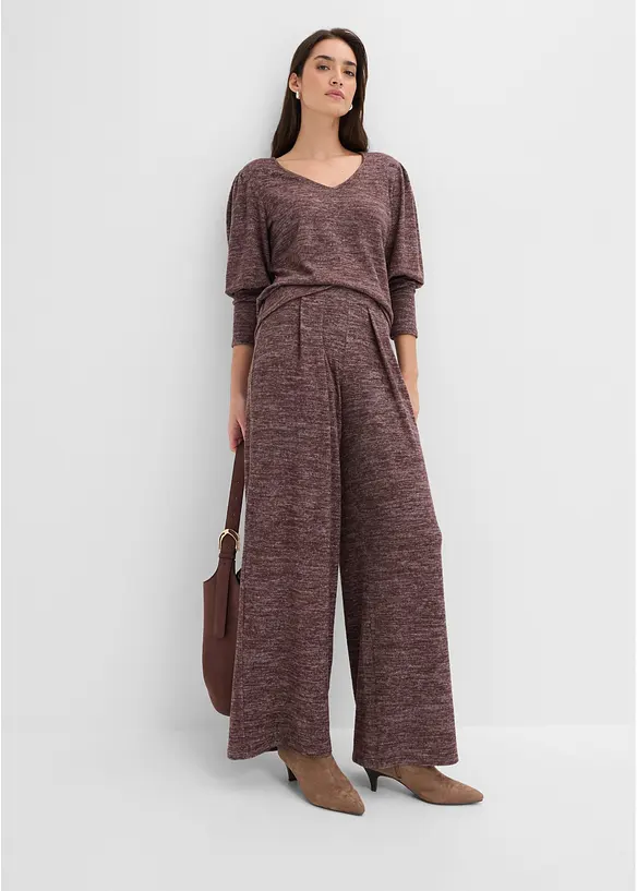 Pull on-bukse i myk viskose, bonprix
