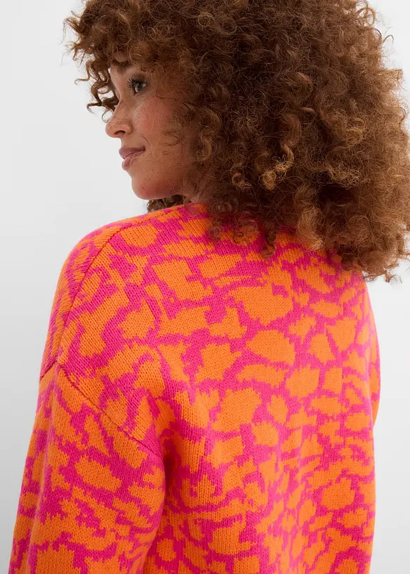 Grovstrikket cardigan, bonprix