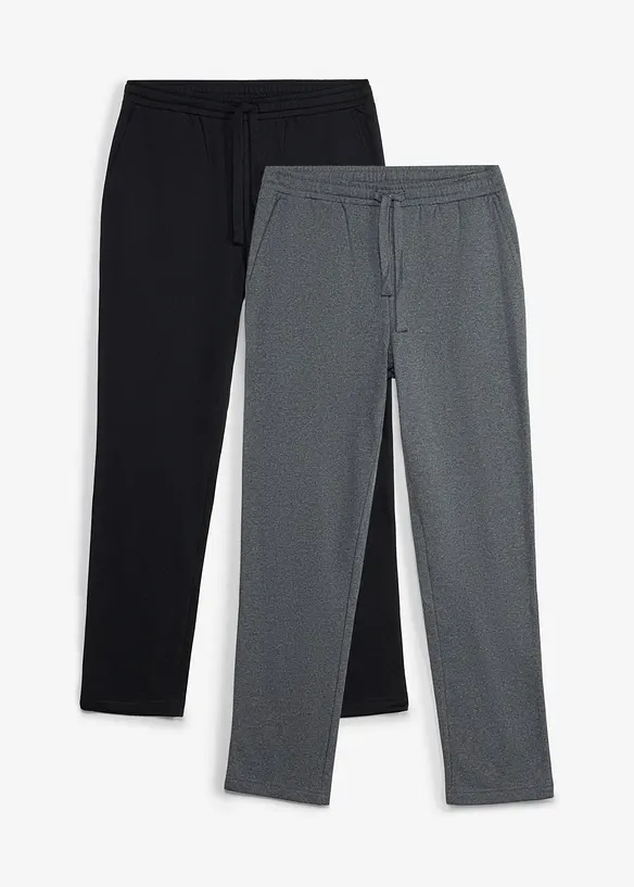 Joggebukse (2-pack), bonprix
