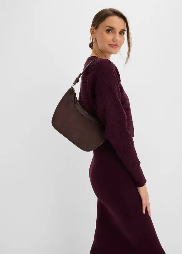 Strikket kjolesett  (2-delt sett), bonprix