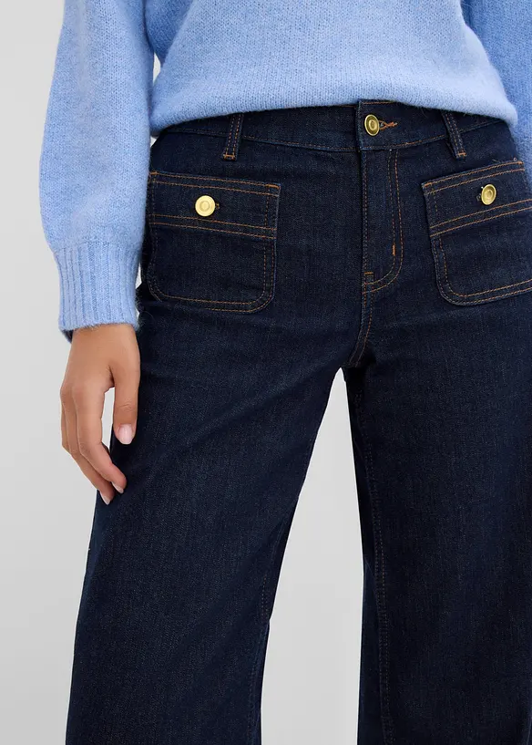 Wide Leg-jeans, bonprix