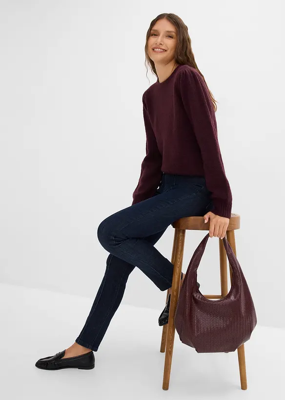 Skinny jeans high waist, bonprix