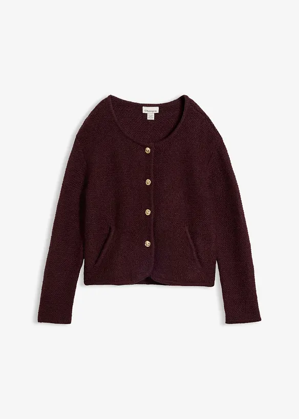 Cardigan i vid passform, bonprix