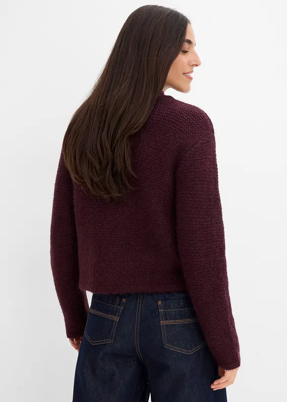 Cardigan i vid passform, bonprix