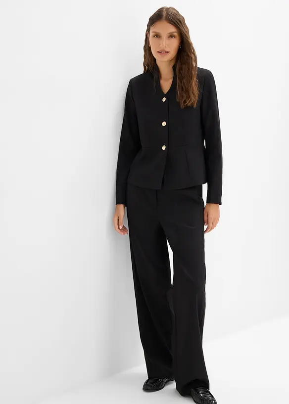 Blazer med fin krage, bonprix