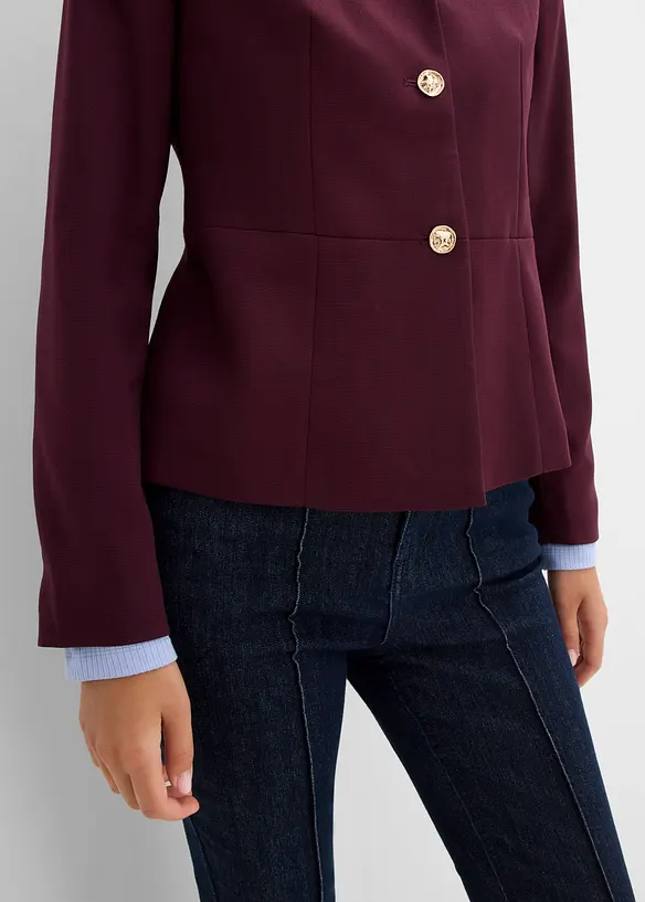 Blazer med fin krage, bonprix