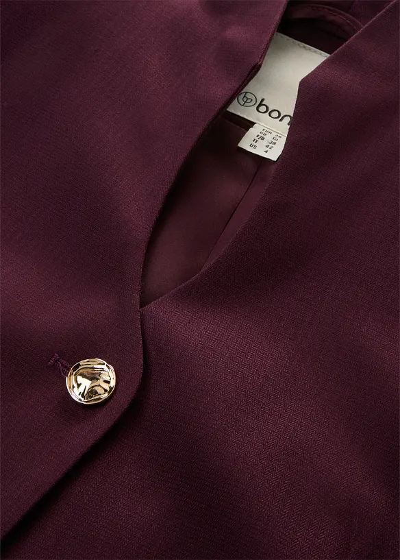Blazer med fin krage, bonprix
