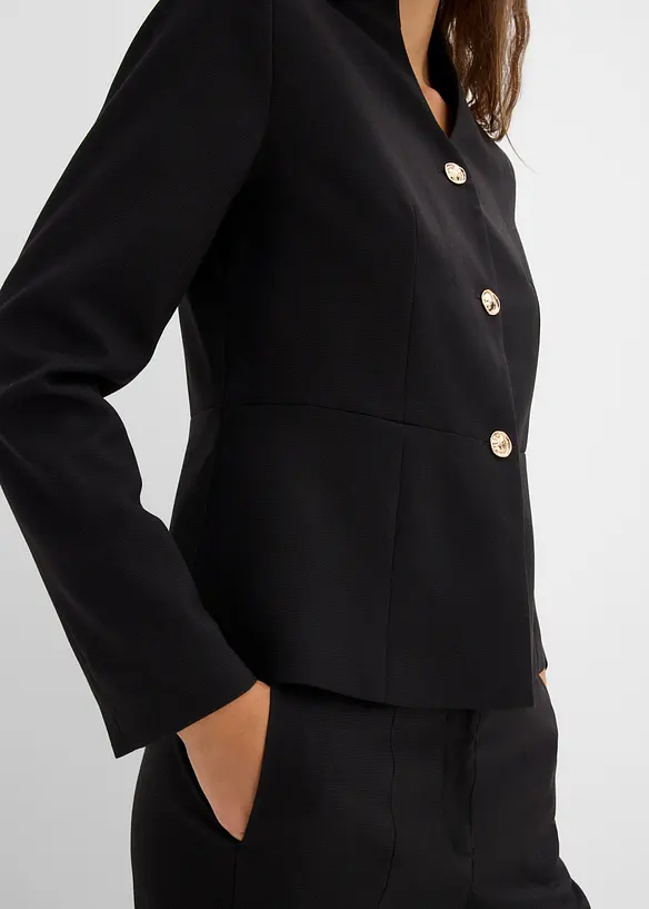 Blazer med fin krage, bonprix