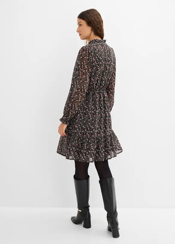 Chiffonkjole, bonprix