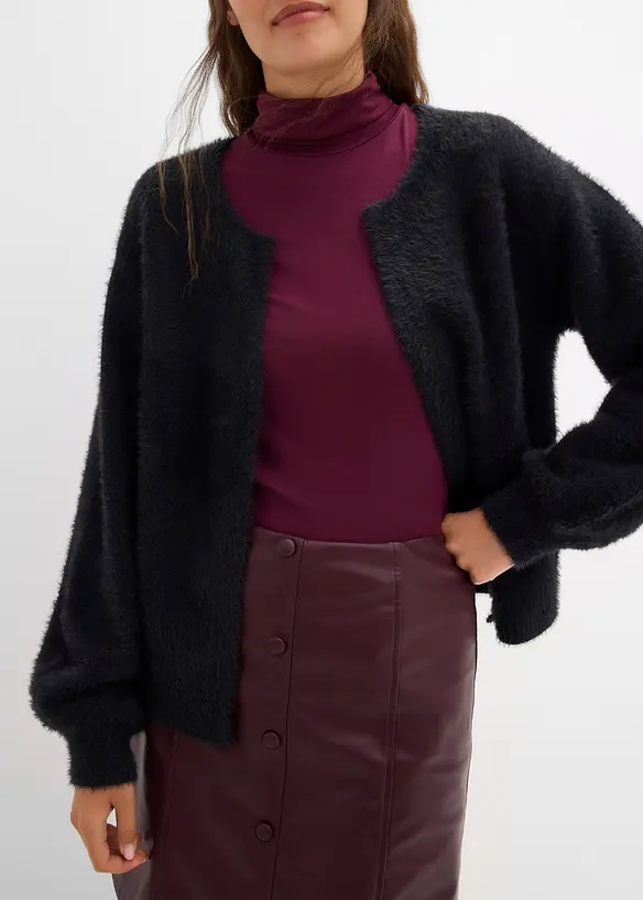 Grovstrikket cardigan, bonprix