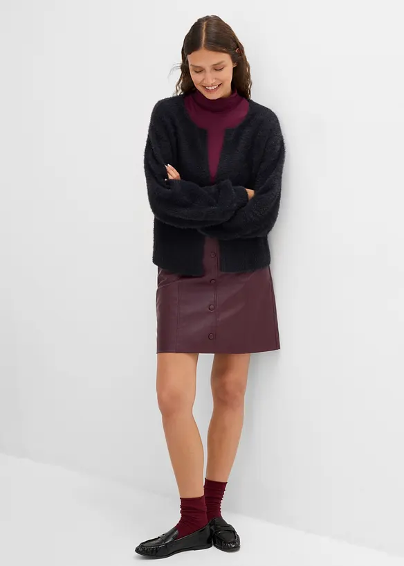 Grovstrikket cardigan, bonprix