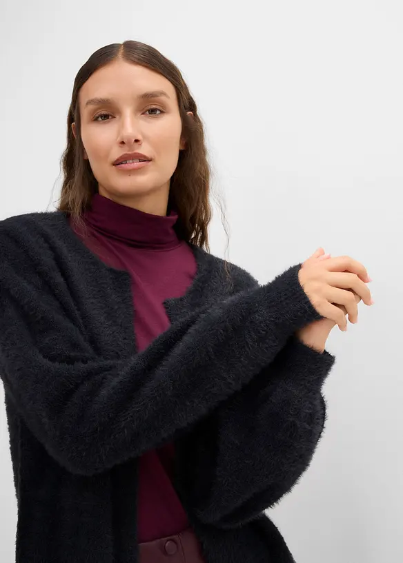 Grovstrikket cardigan, bonprix