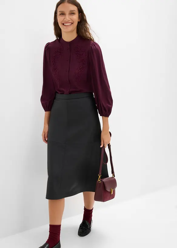Bluse av lett Lyocell-miks, bonprix