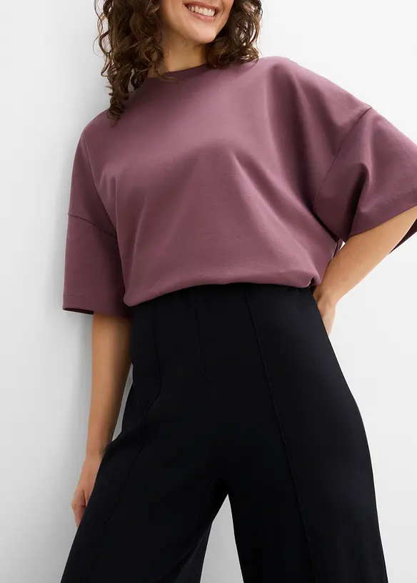 Jerseybukse  i 100% bomull, bonprix