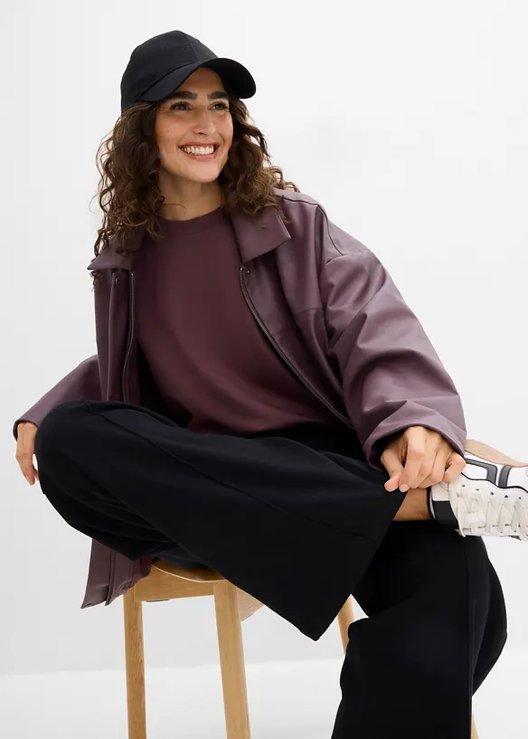 Jerseybukse  i 100% bomull, bonprix